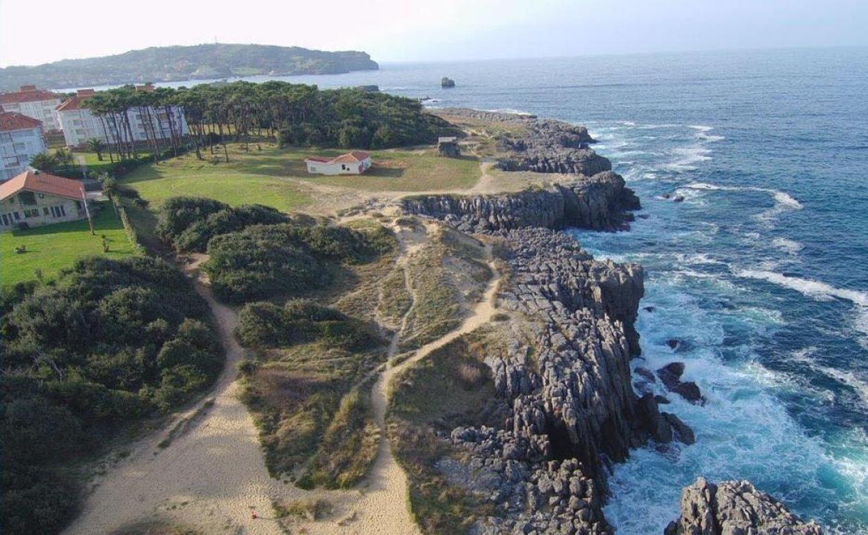Paseo de la Costa en Noja. 