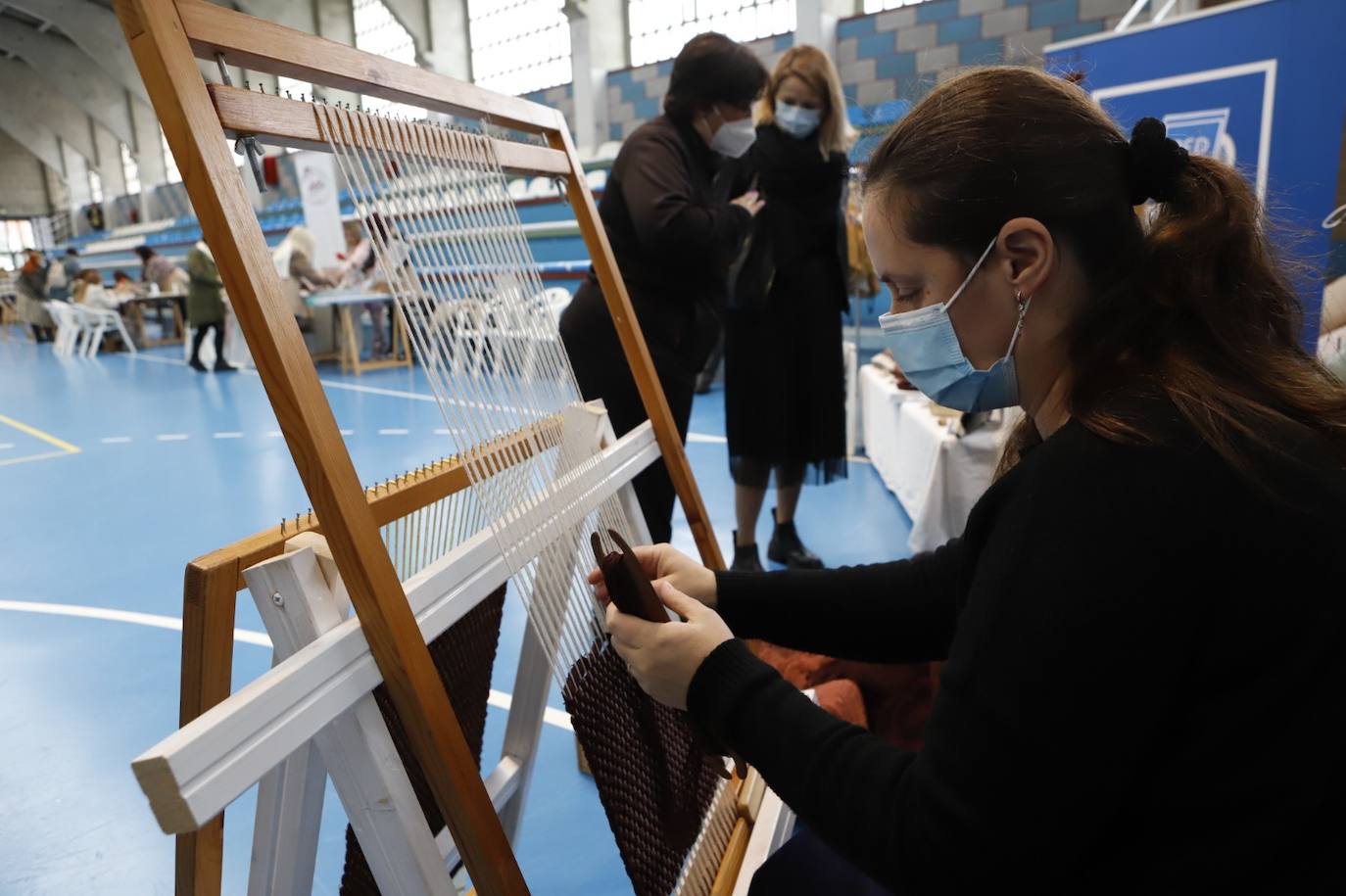 La cita ha reunido a unas 500 mujeres de talleres y grupos de trabajo de Patchwork de diferentes ciudades españolas y de Cantabria.