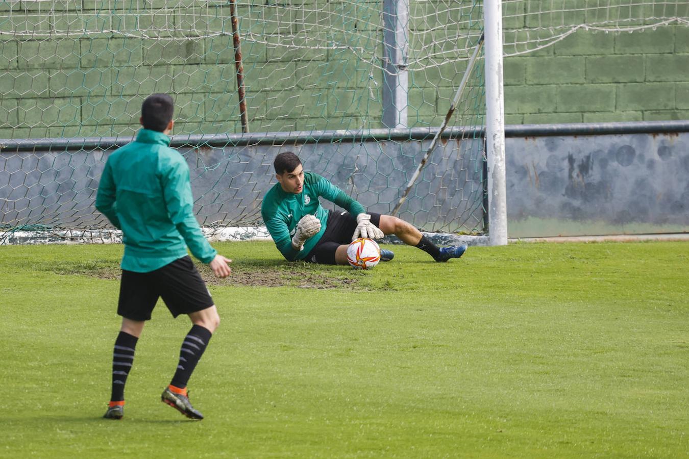 Los integrantes de la plantilla que jugaron en Majadahonda apenas se han ejercitado hoy