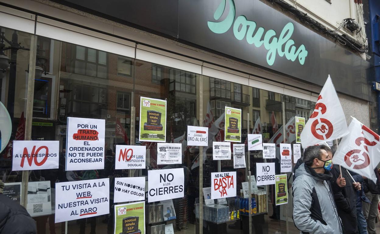 Tienda de la cadena Douglas. 