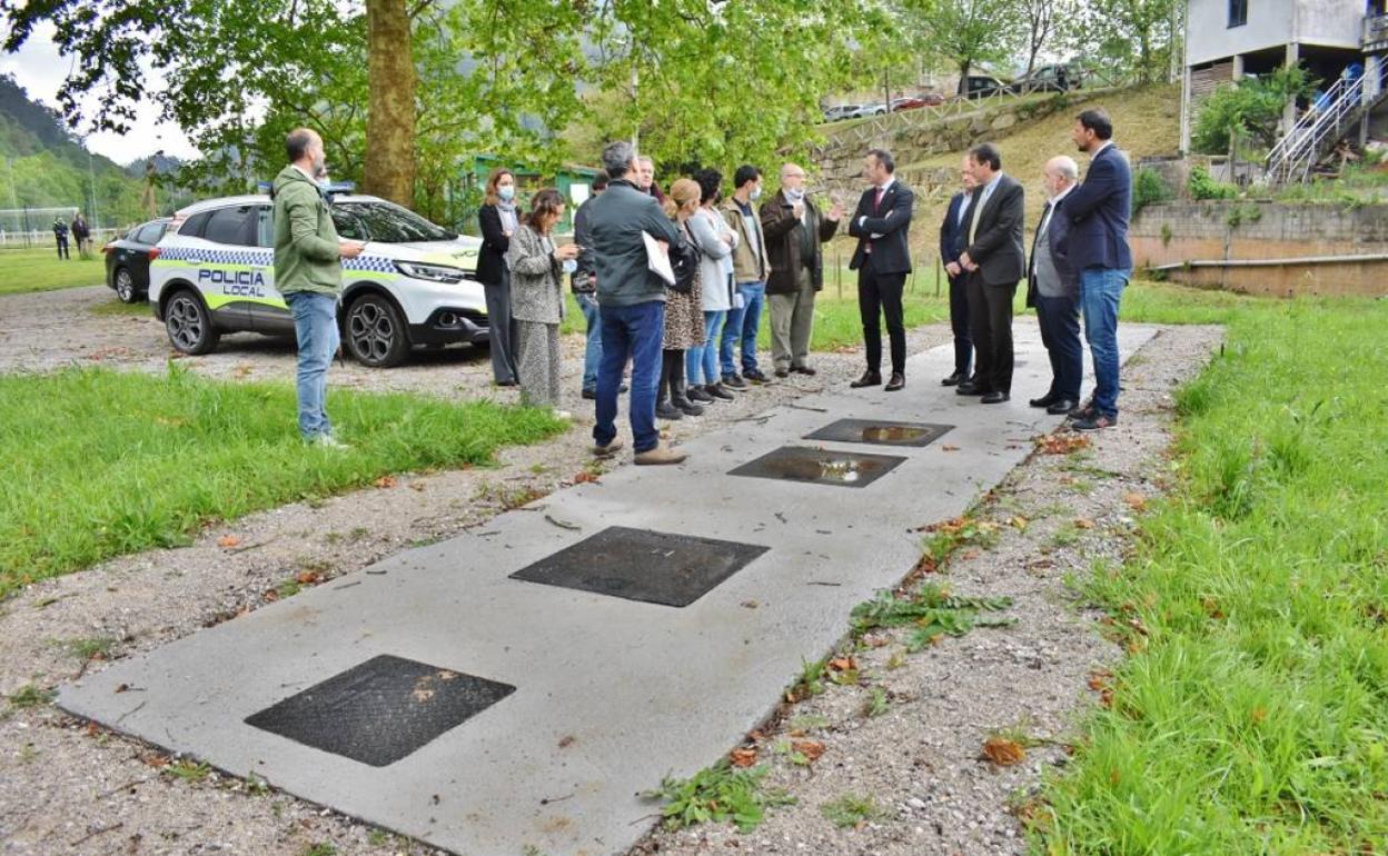 Inauguración de la nueva depuradora de aguas residuales de Riocorvo.