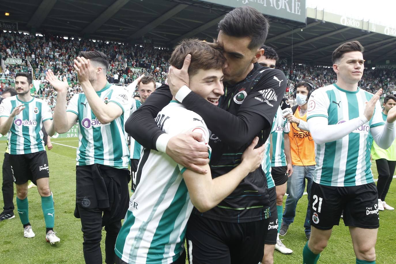 Fotos: El partido del Racing - Celta B, en imágenes