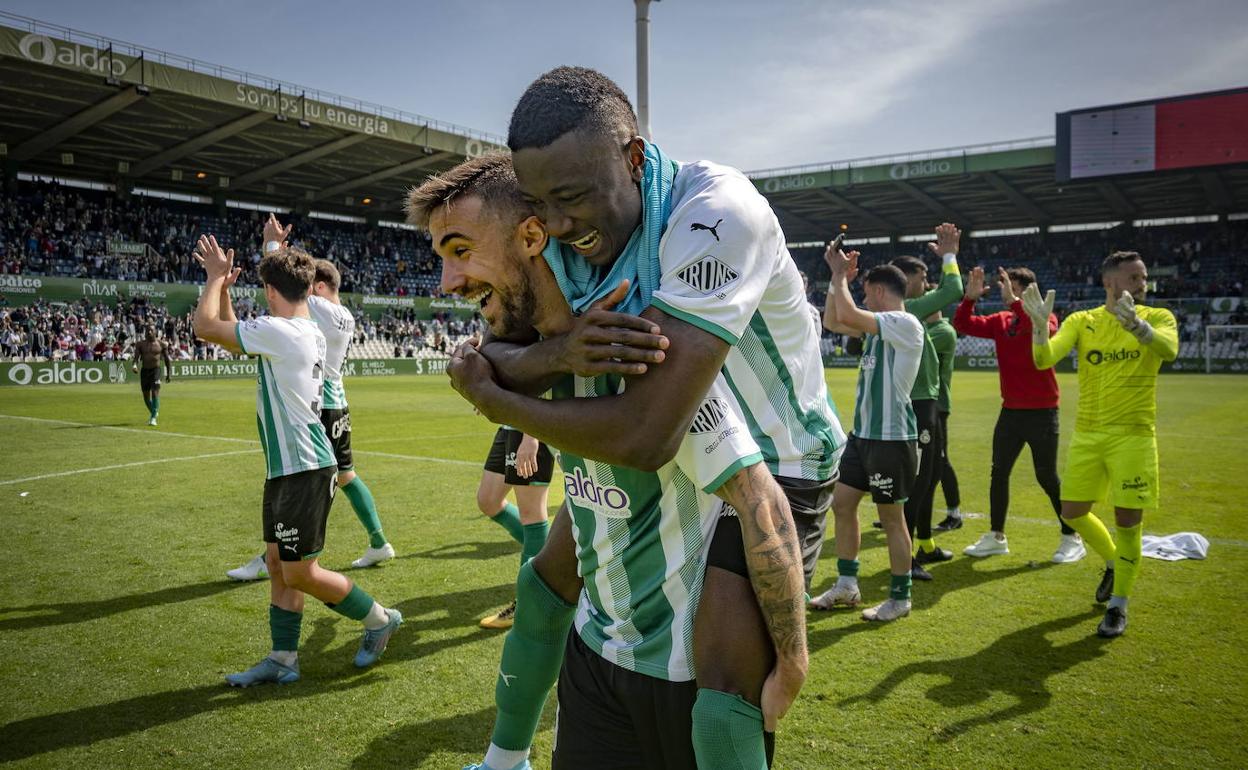 Soko, celebrando una de las victorias de esta temporada. 