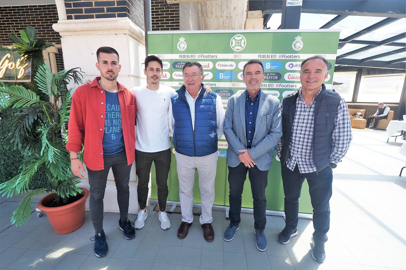 Fran Ruiz, Diego Ortiz, Pepe Andreu, José Luis Orizaola y Antonio Cruz