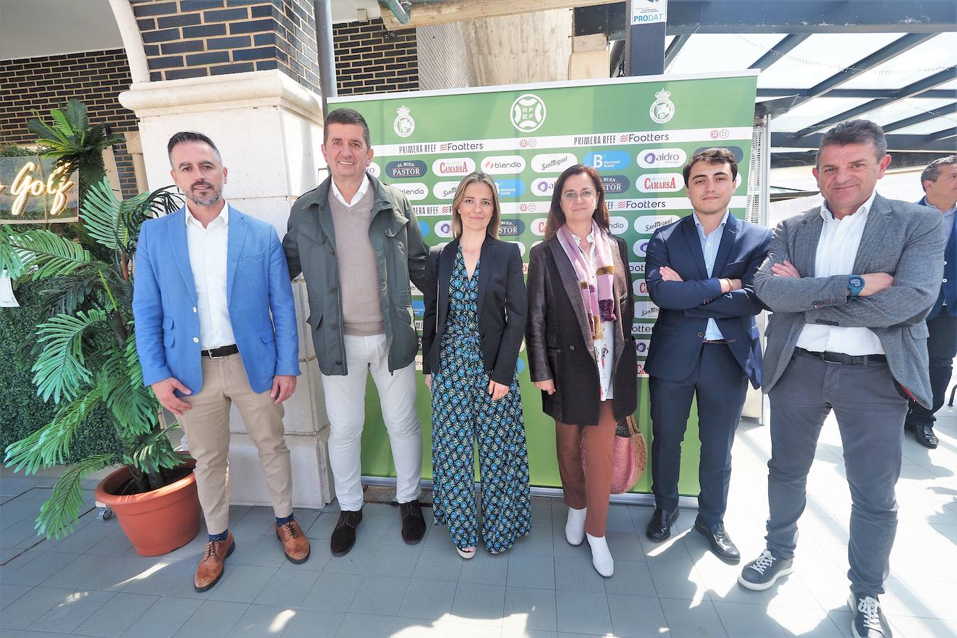 Sergio Reigadas, Óscar San Emeterio, Beatriz Higueras, Monserrat Peña, Pablo Fernández y Francisco J. Gutiérrez.