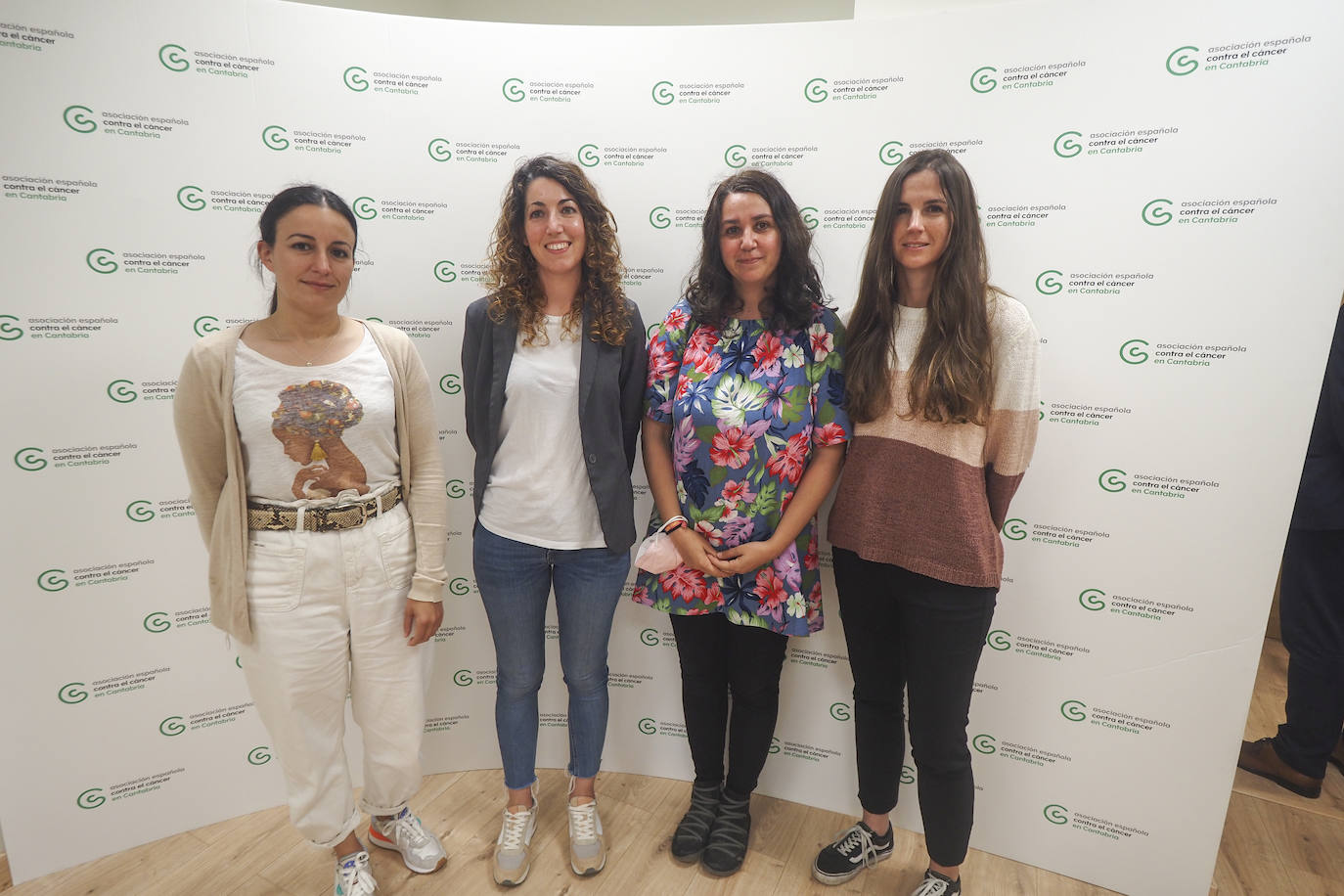 Elia Gómez, Aroa Gutiérrez, Beatriz Rubio y Pilar de la Fuente.