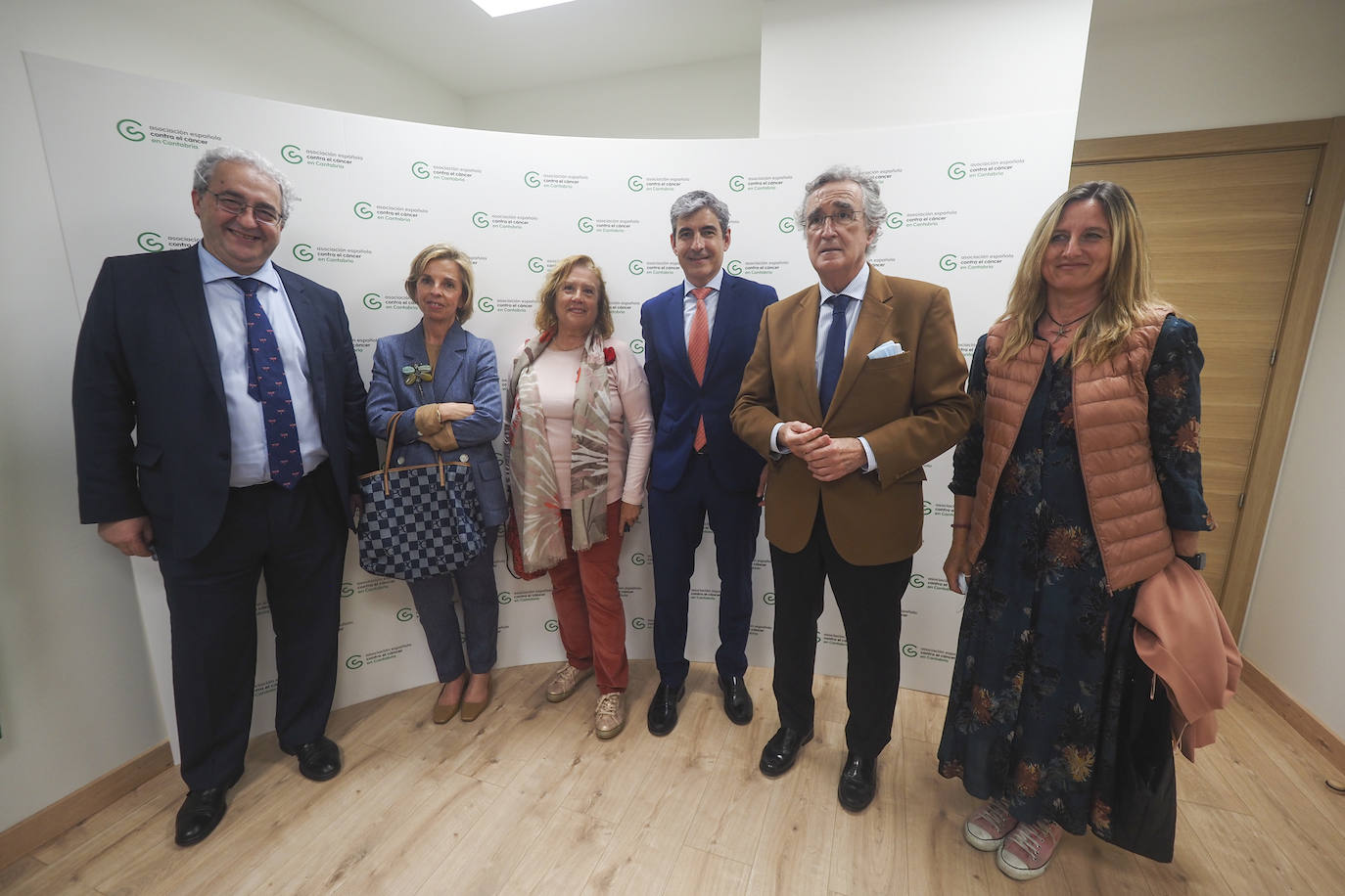 Javier Hernández de Sande, Elena Botín, Charo Ibáñez, Pablo Corral, Tomás Gómez y Sara Yllera.