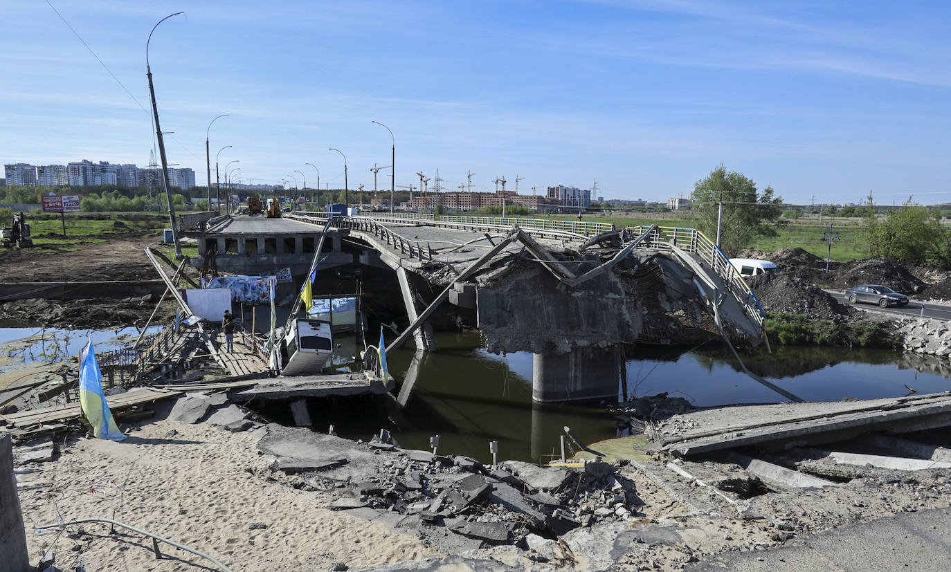 Fotos: De Bucha a Borodyanka, un recorrido por el apocalipsis ruso