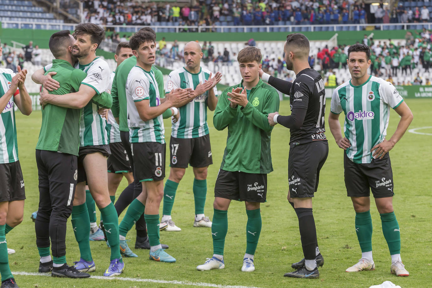 Fotos: Último partido del Racing de la temporada en los Campos de Sport