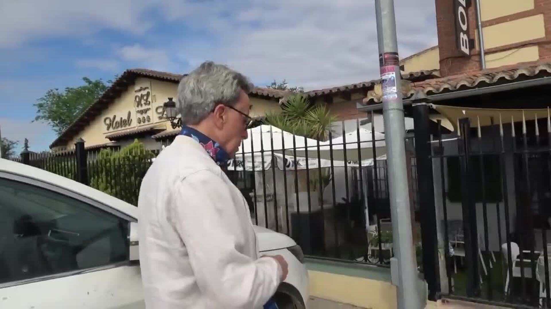 Ortega Cano no se pronuncia sobre la inauguración del