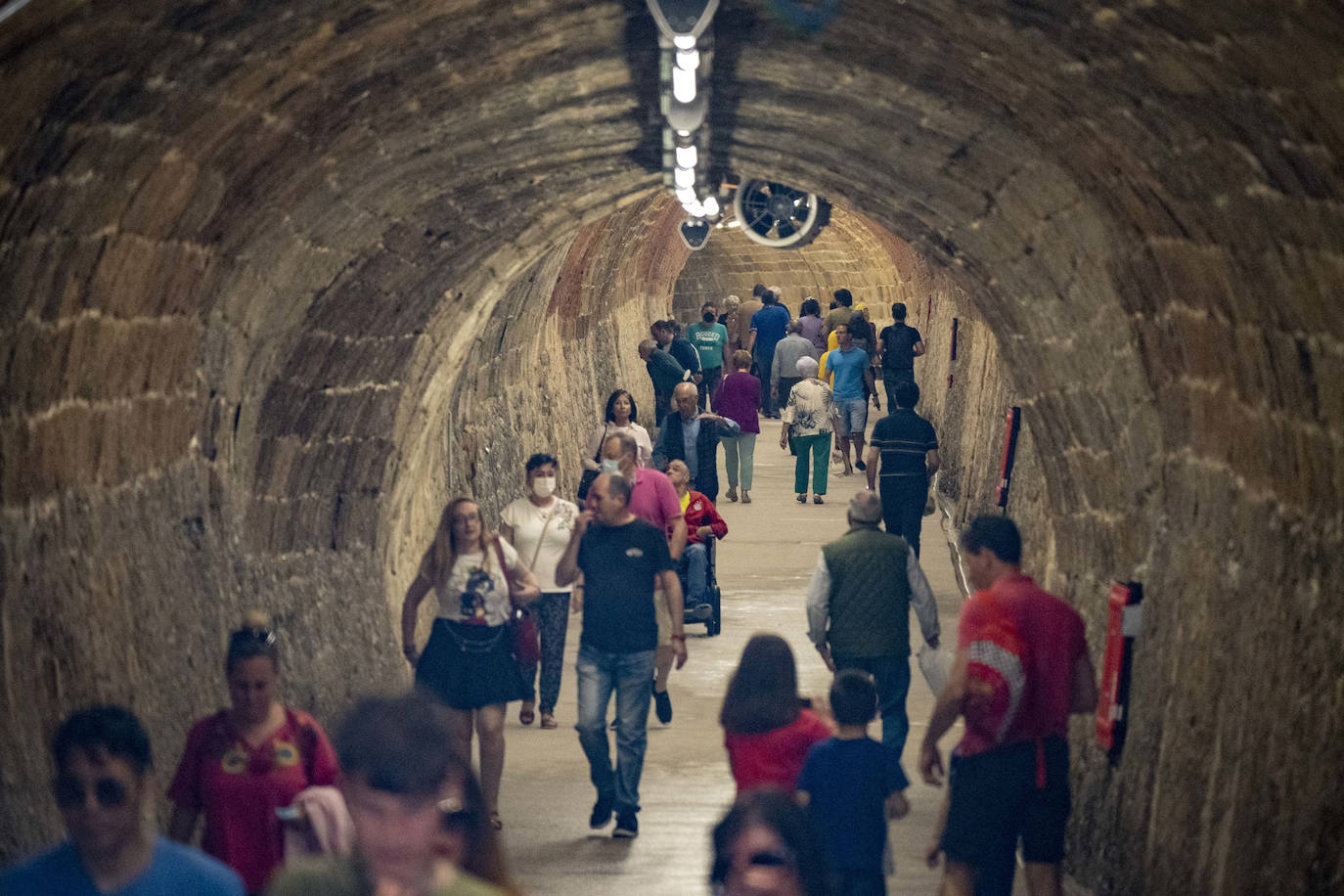 Fotos: El túnel de Tetuán se abre a los ciudadanos