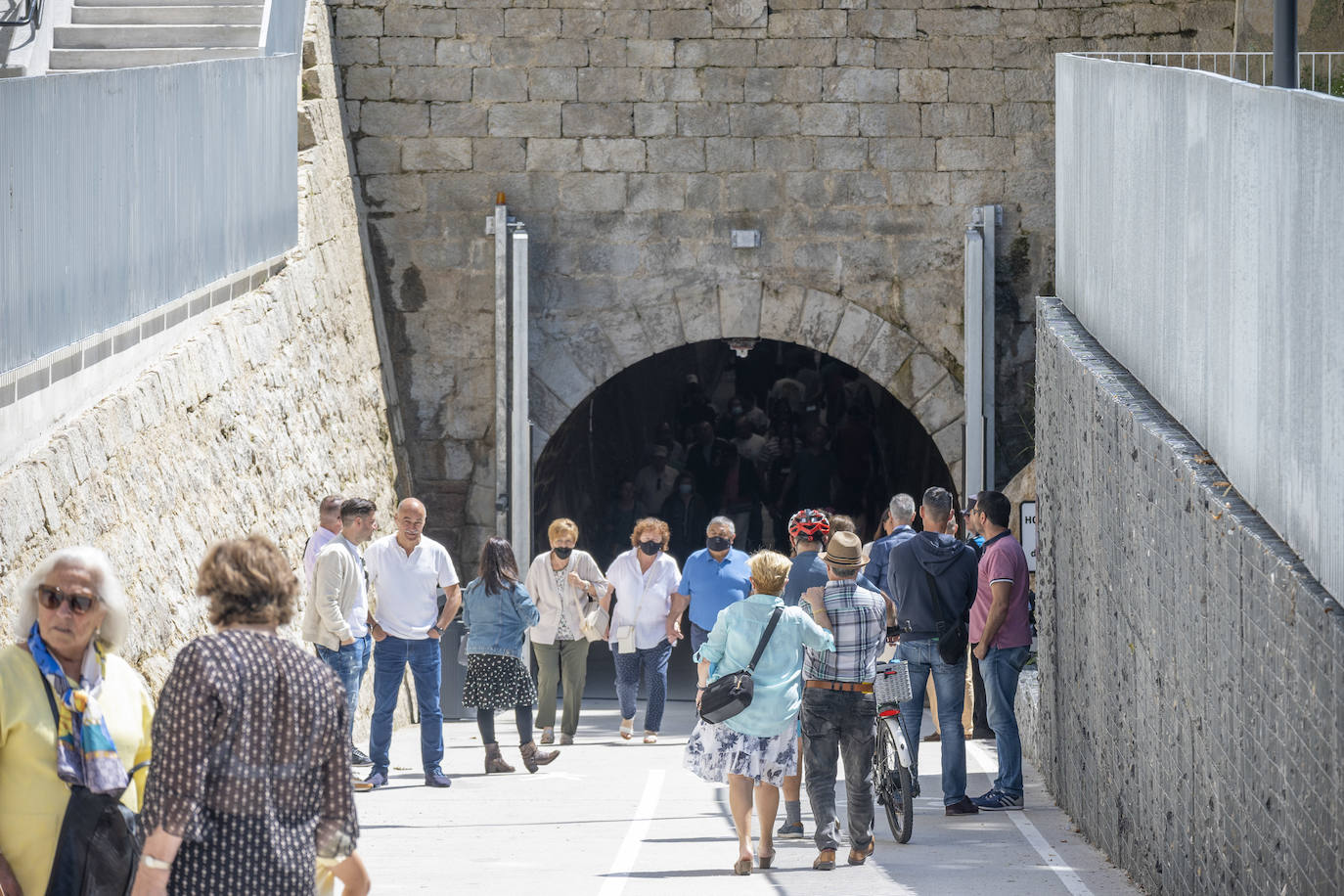 Fotos: El túnel de Tetuán se abre a los ciudadanos