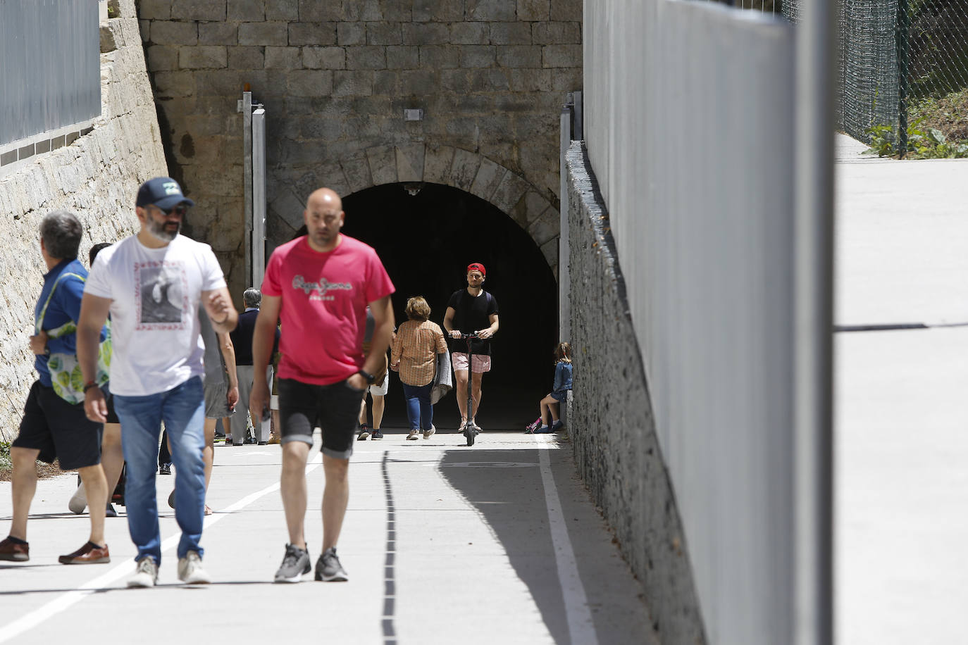 Fotos: Un paseo por el túnel