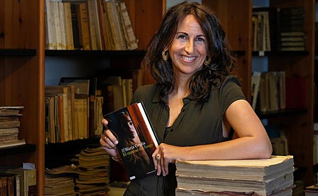 La escritora María Oruña en una imagen de archivo. 