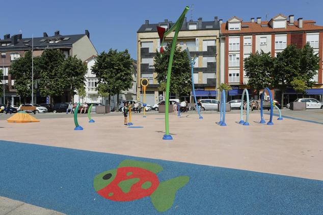 El parque está situado en la zona de La Llama.