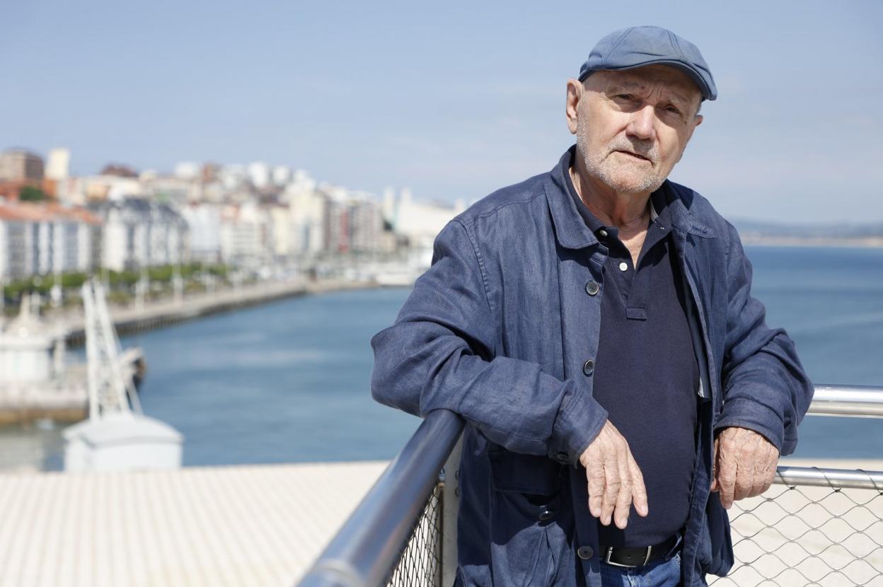 Luciano García Sarmiento, en una de las terrazas del Centro Botín. 