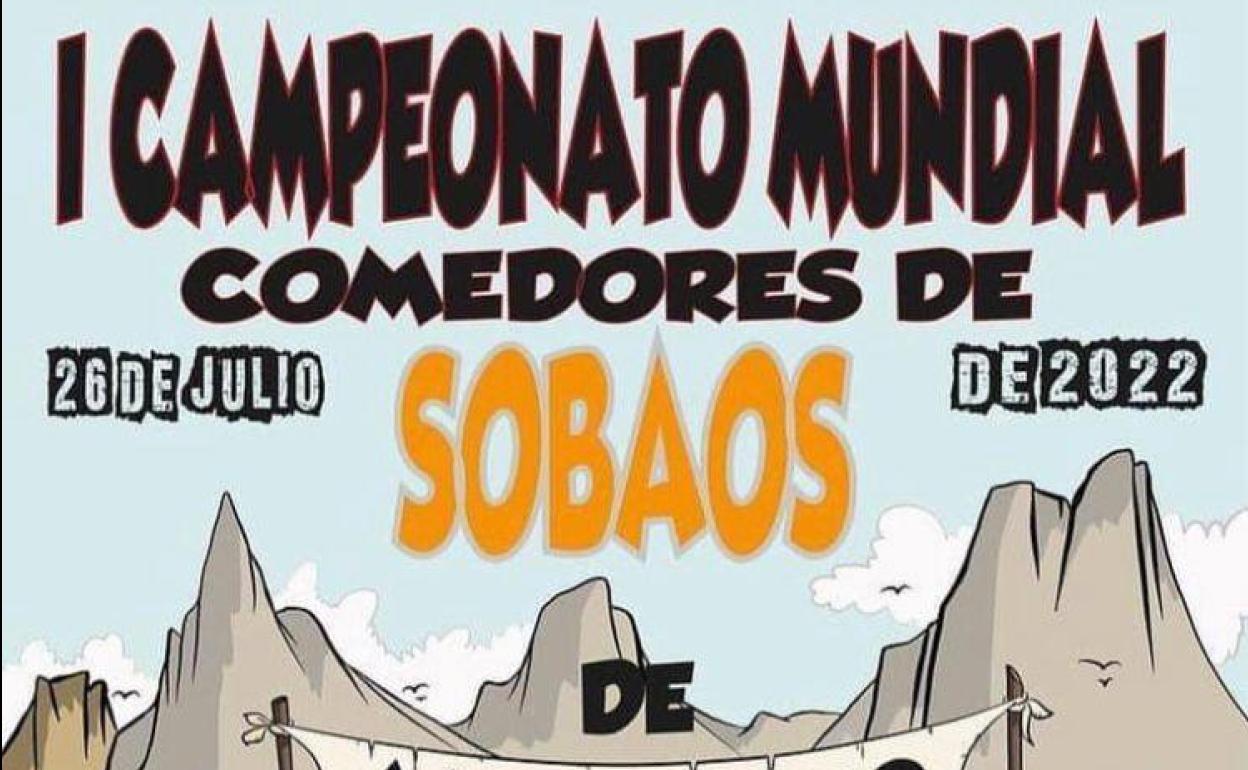 Cartel del peculiar concurso organizado en Ambrosero. 