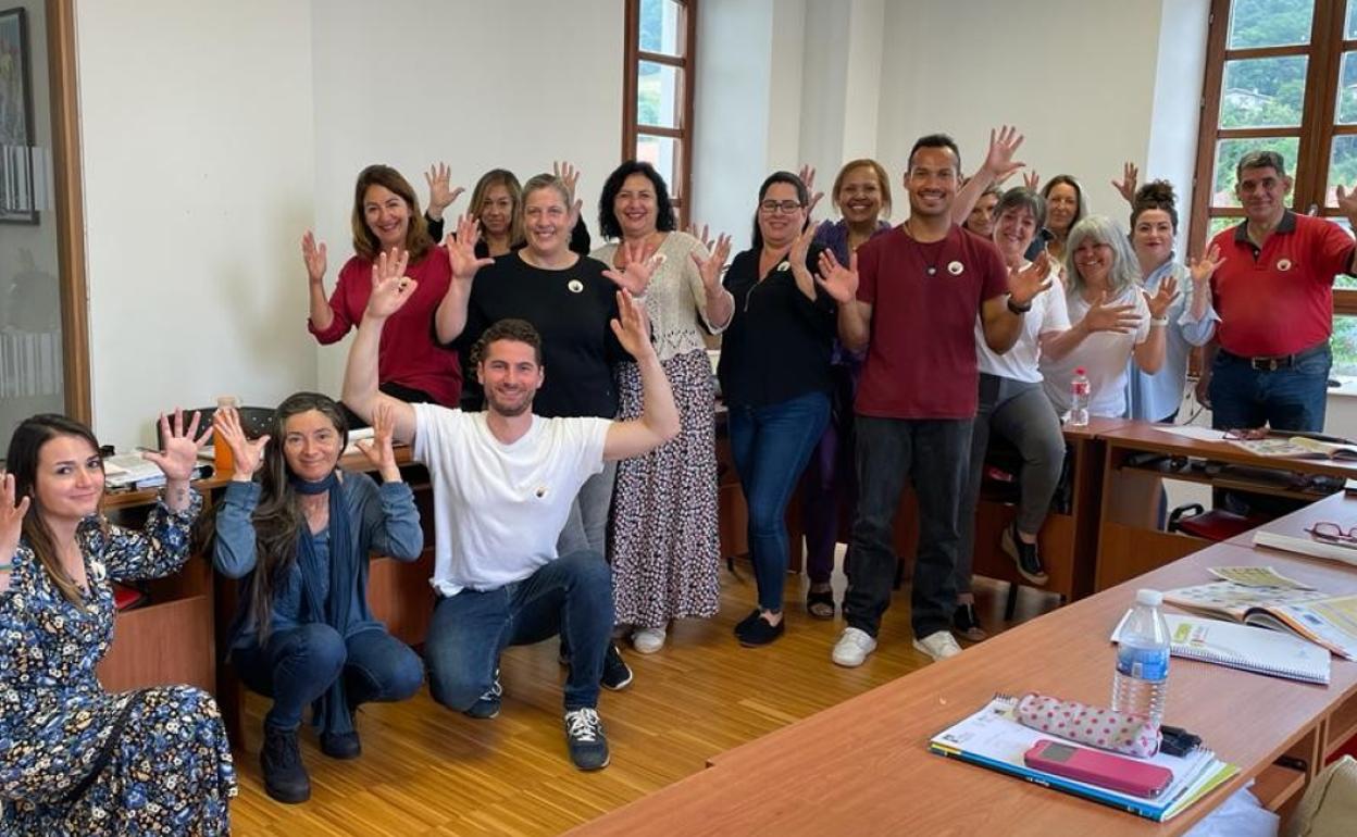 Los participantes en la V edición del Programa de Acciones de Mejora para la Empleabilidad organizado por el Ayuntamiento de Piélagos.