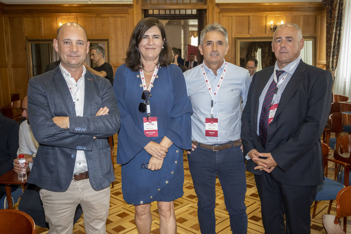 Eduardo López, Natalia de los Arcos, Tomás Dasgoas y Santiago Laredo.