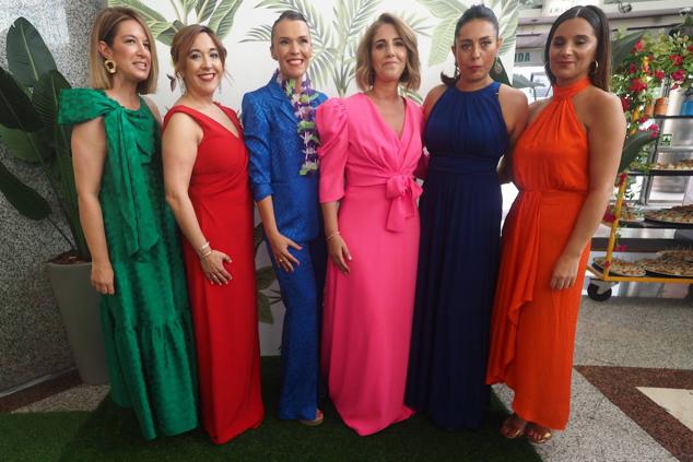 Fatima Dueñas, Carolina Seoane, Belén Martínez, Raquel Prado, Ana Campo y María Helguera.