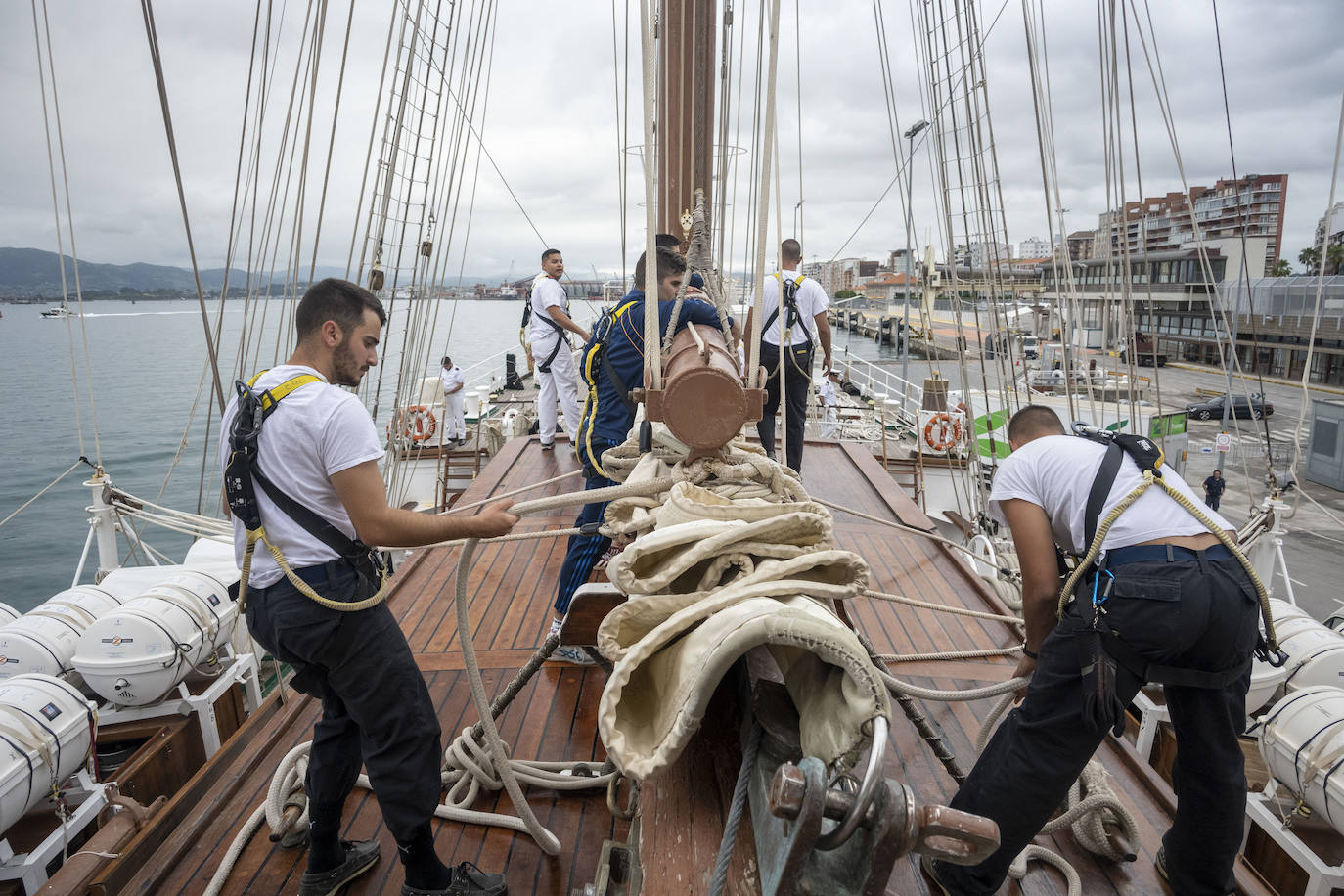 Fotos: Elcano, en Santander