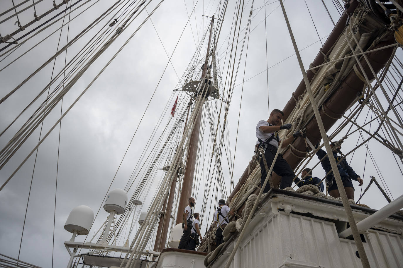 Fotos: Elcano, en Santander