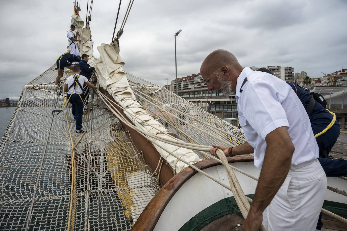 Fotos: Elcano, en Santander