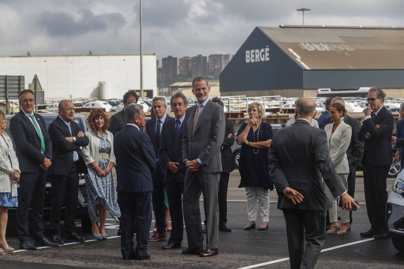 Fotos: El Rey visita el Puerto de Santander en su 150 aniversario