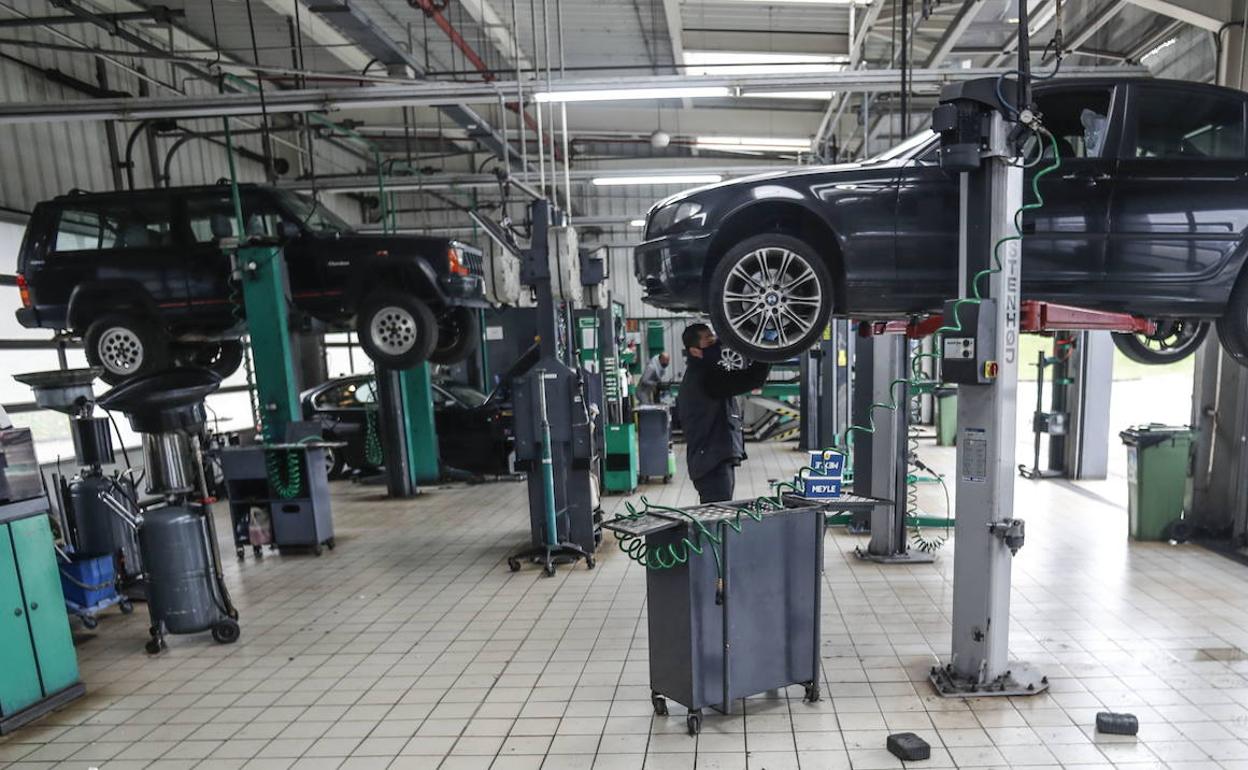 Taller de coches en Santander. 