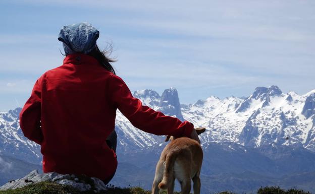 El paisaje desde la cumbre del pico Liño es, sencillamente, impresionante 