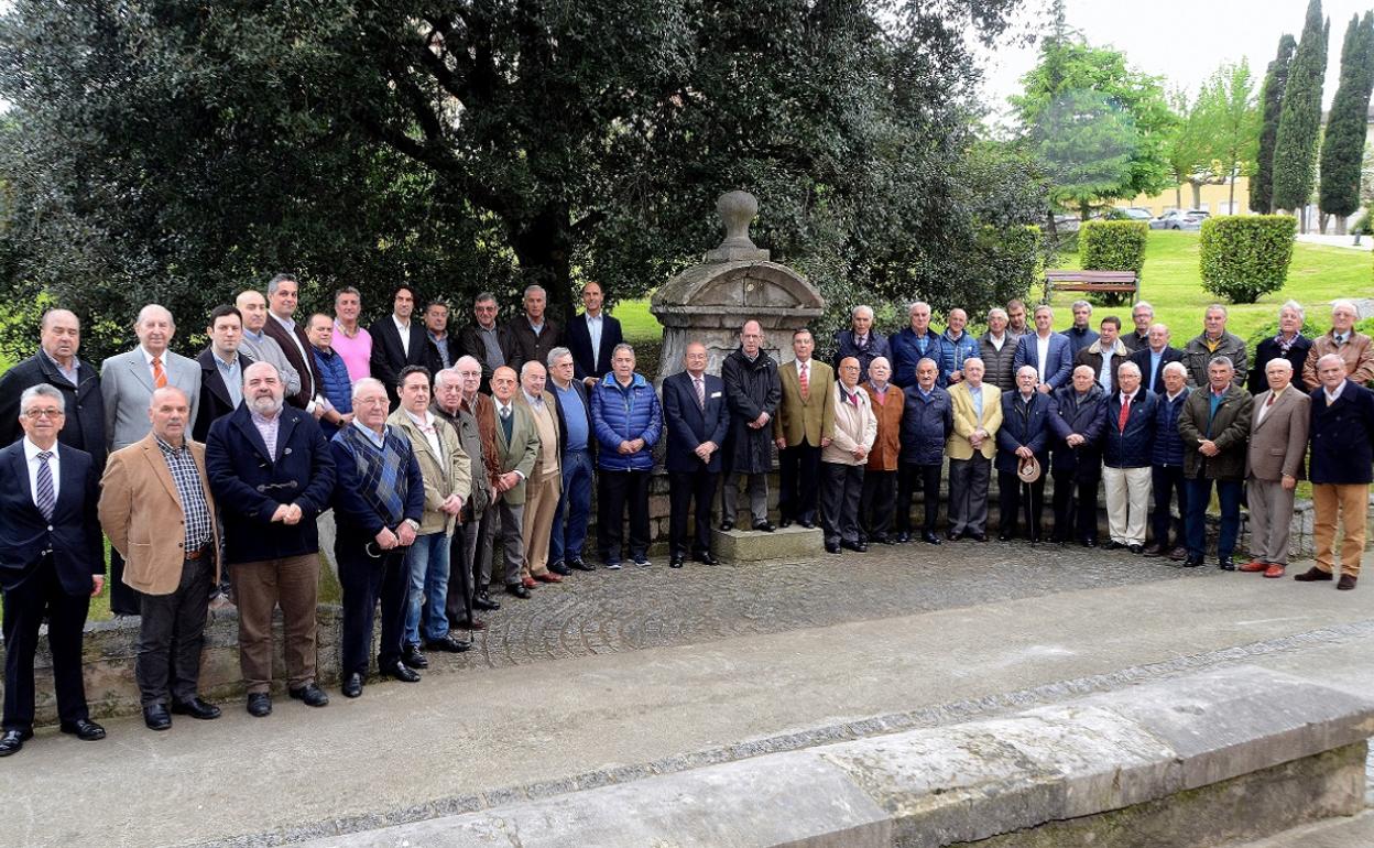 Imagen de archivo del último homenaje de los Amigos de la Fuentuca. 