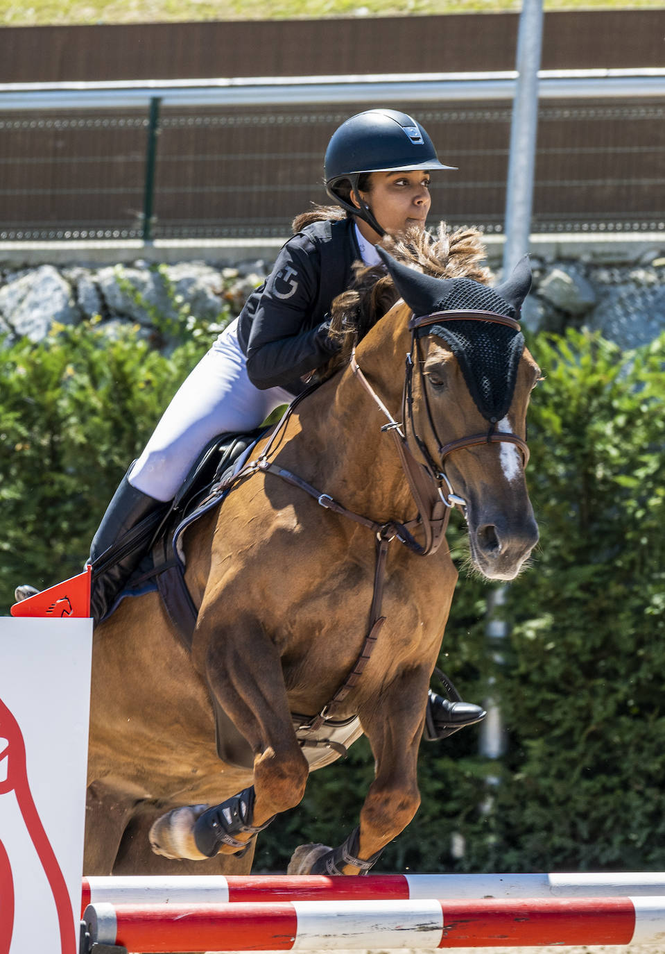 Fotos: Primera jornada del Concurso de Saltos de Heras, en imágenes