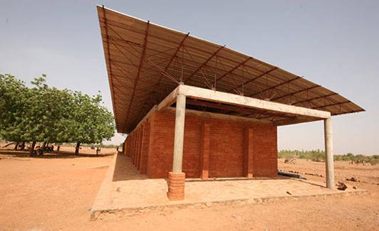 Escuela primaria en Gando, Burkina Faso