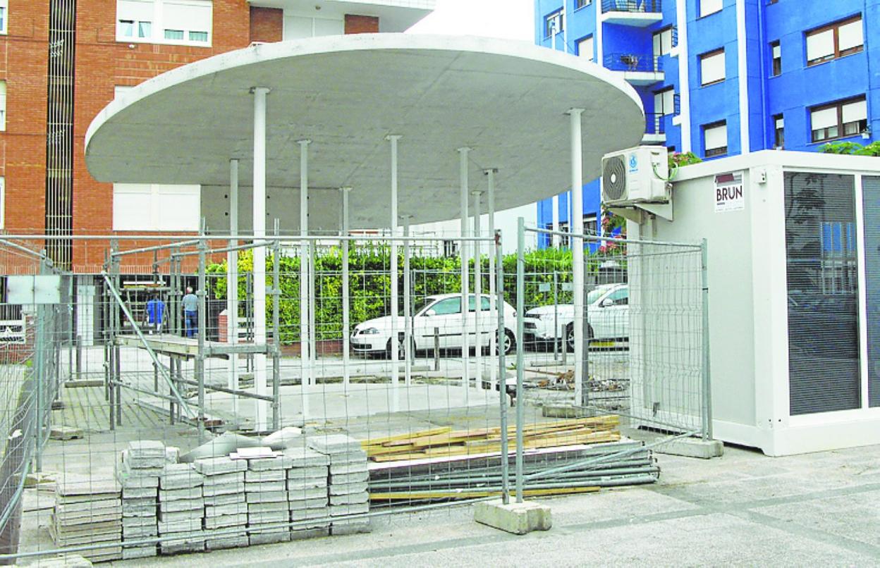 Estructura de la futura oficina de turismo.