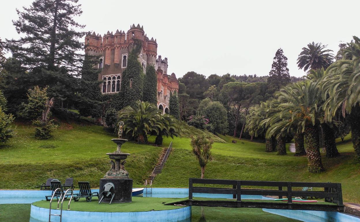 Vista de parte de los jardines que se abrirán al público por unas horas.