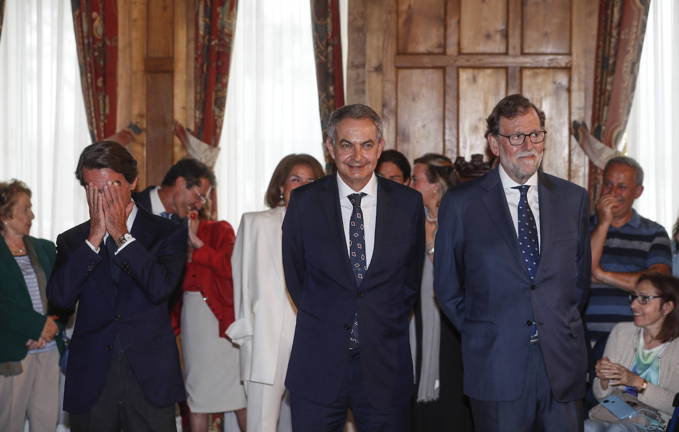 Aznar, Zapatero y Rajoy.