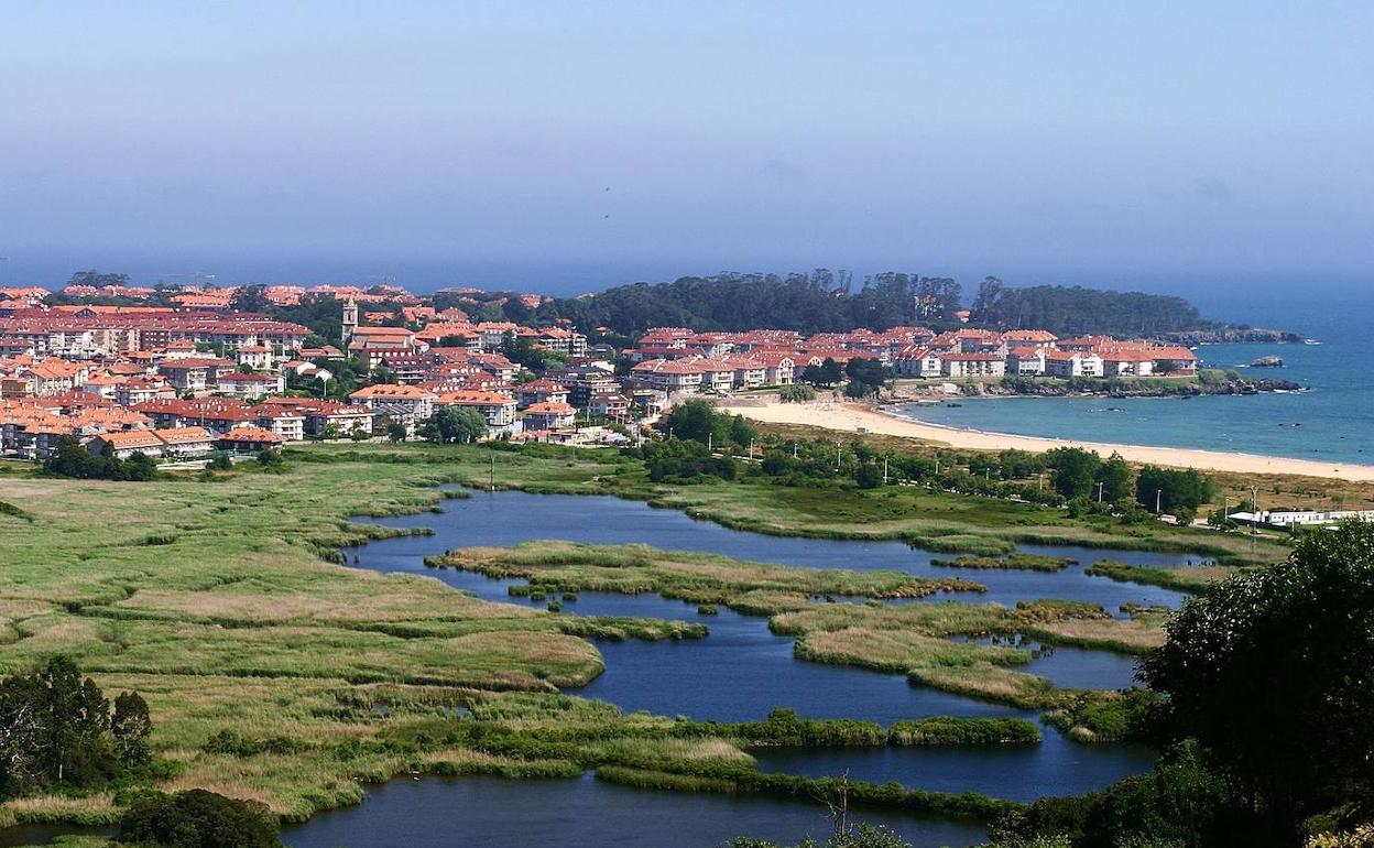 Vista de la villa cántabra.