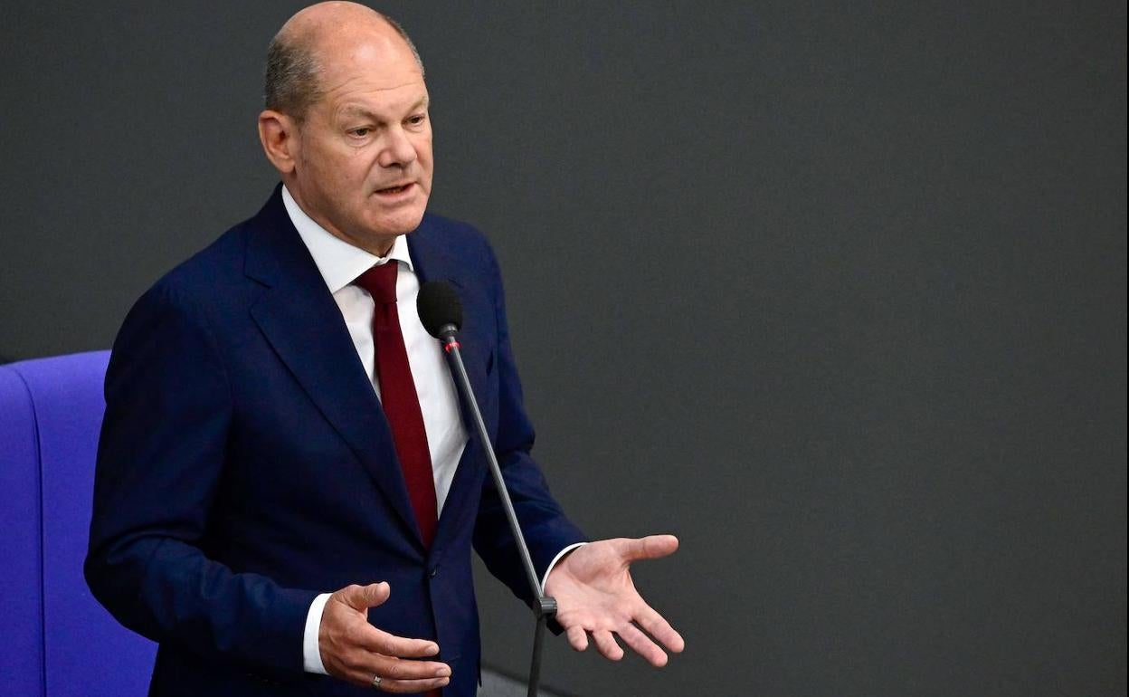 El canciller alemán, Olaf Scholz.