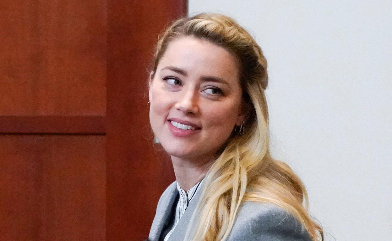 La actriz Amber Heard. 