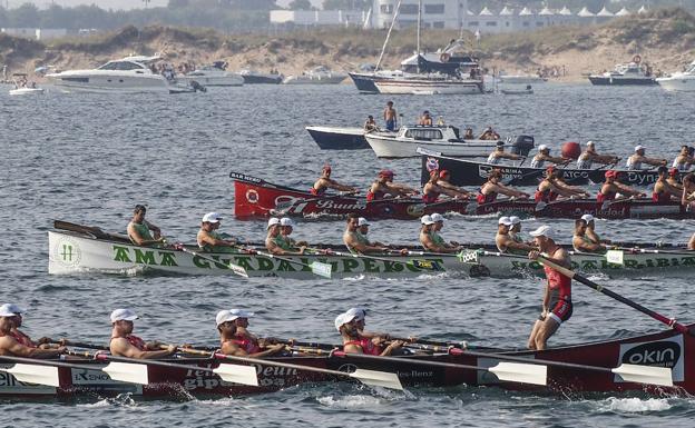 Zumaia, Hondarribia, Castro y Pedreña toman la salida en la segunda tanda