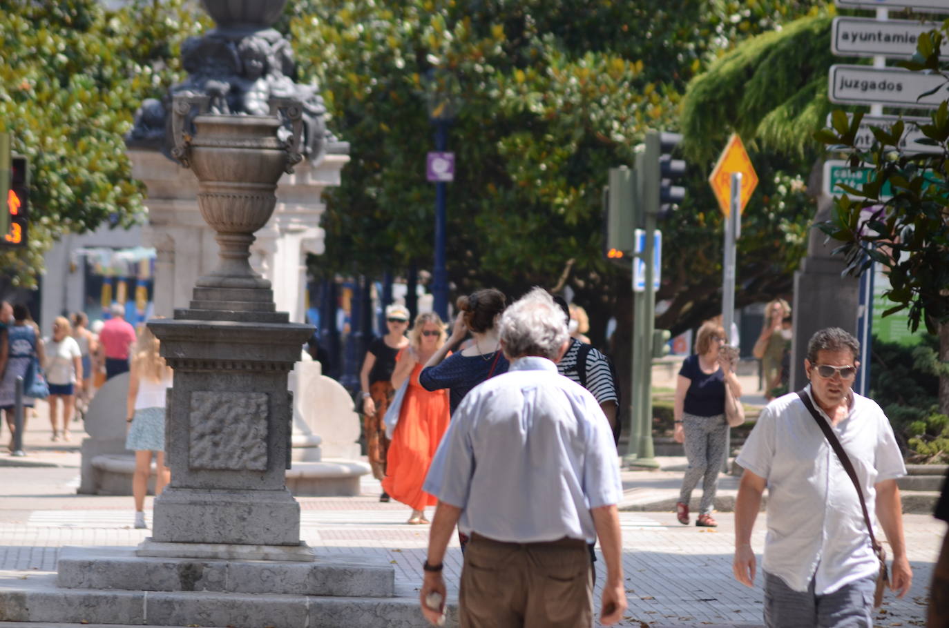Cantabria se achicharra y San Felices de Buelna registra la temperatura máxima del país (38,4º).