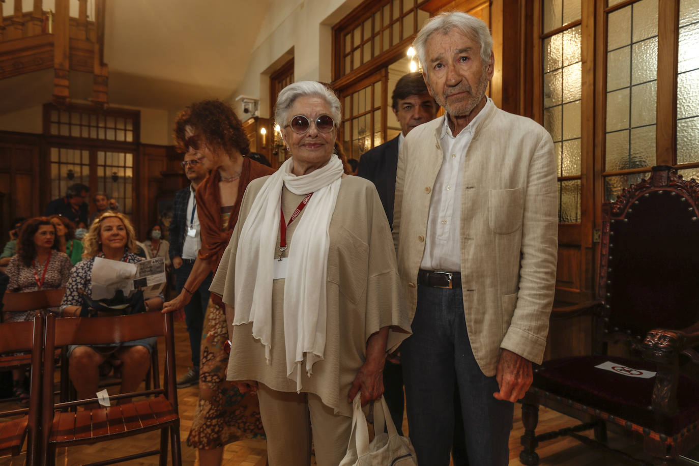 Fotos: Lola Herrera y José Sacristán, premiados por la UIMP