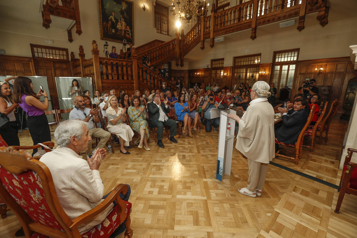 Fotos: Lola Herrera y José Sacristán, premiados por la UIMP