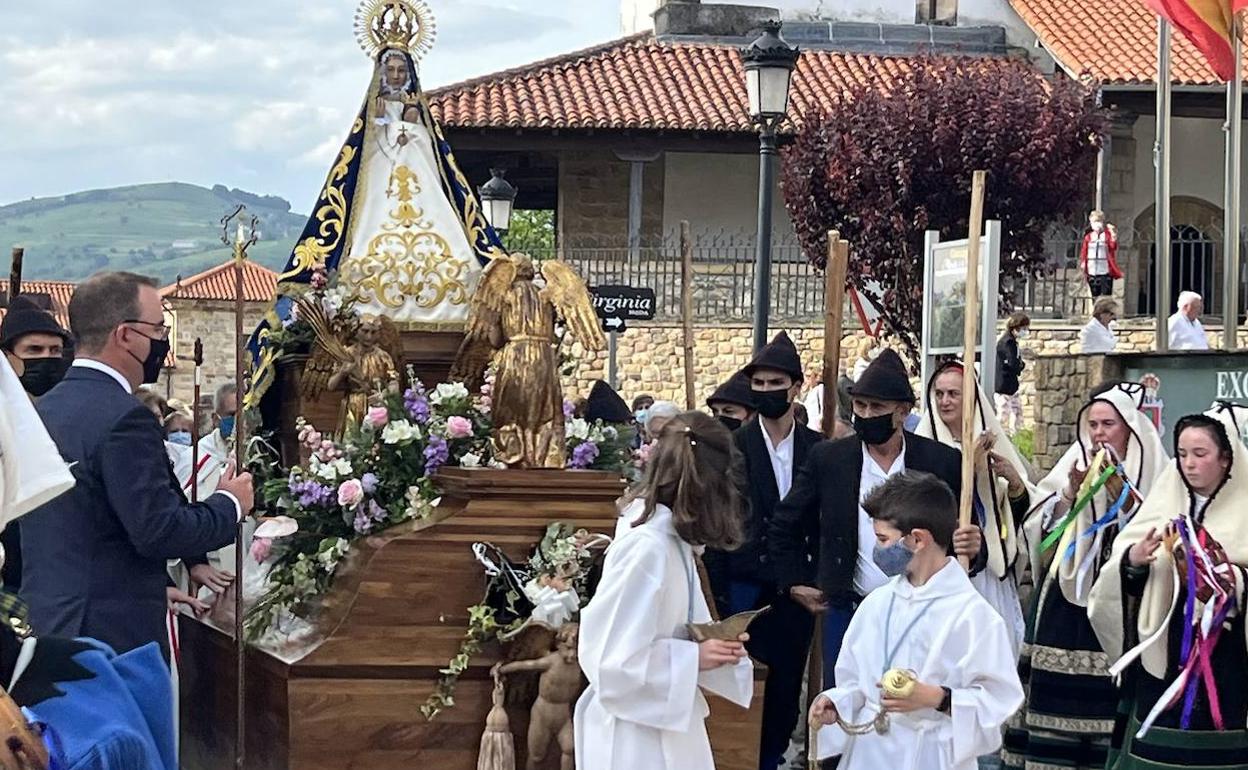 Imagen de la procesión el pasado 15 de junio. 