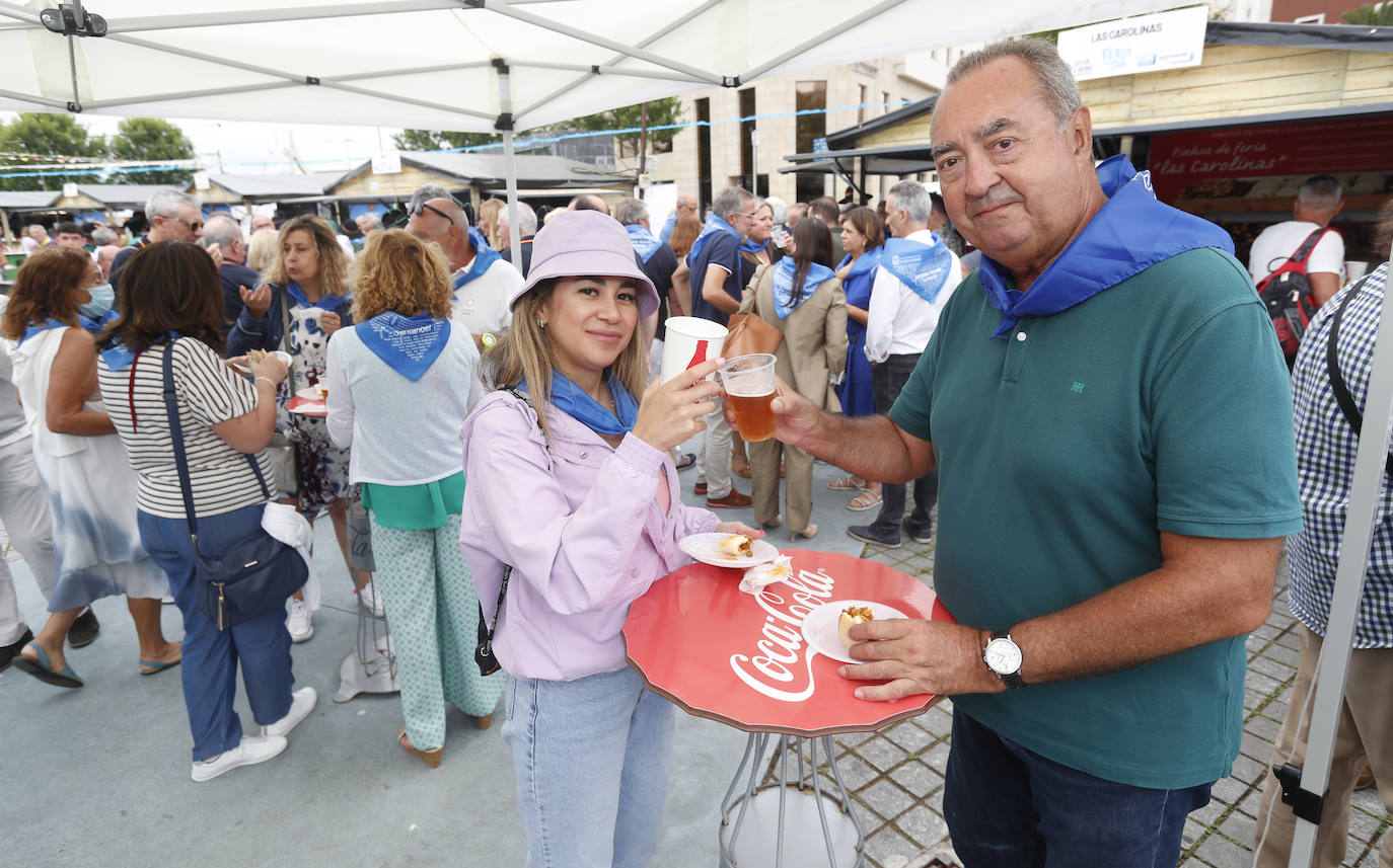 Fotos: La inauguración de las casetas de Santander, en imágenes