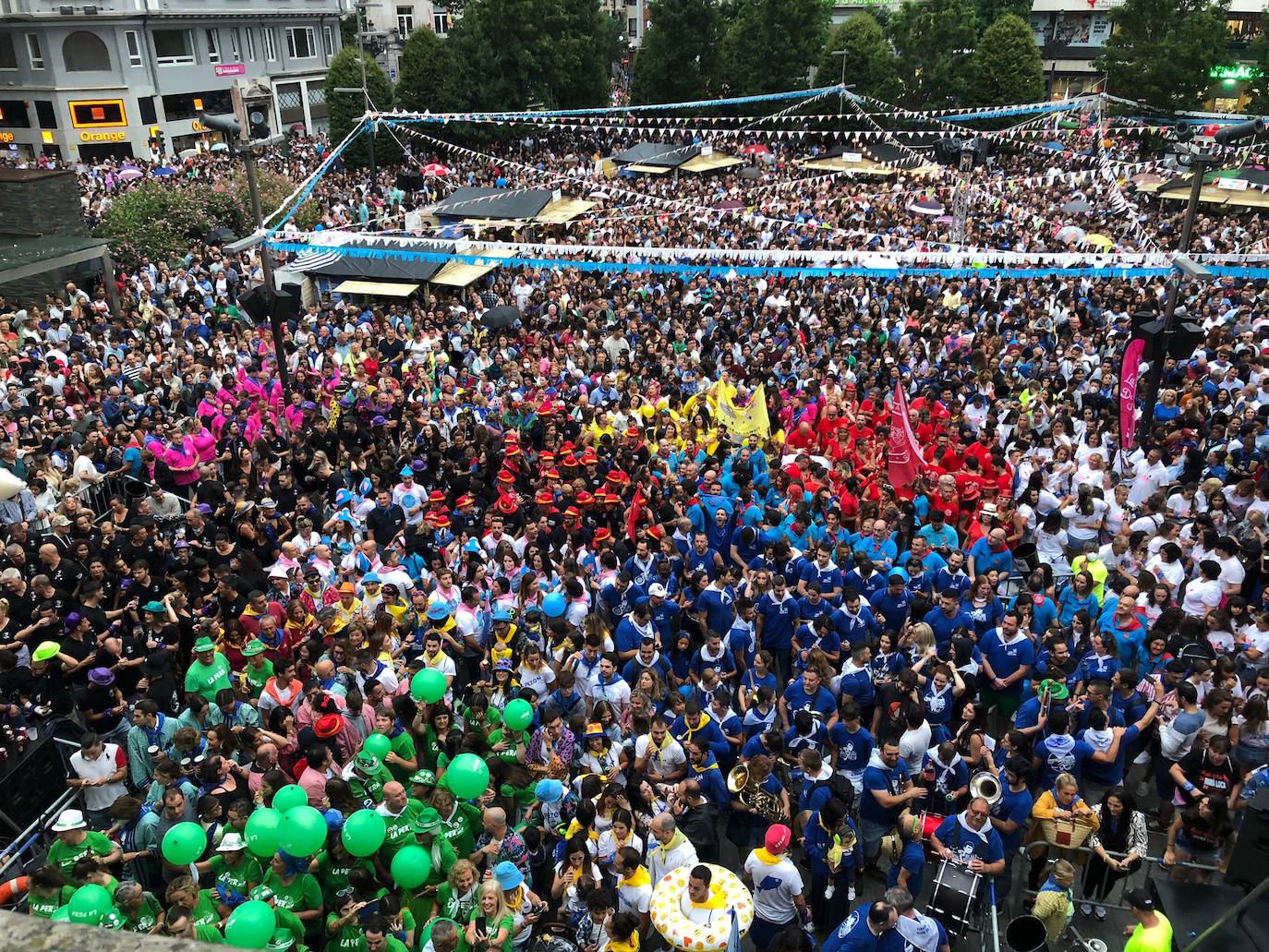 Fotos: Las mejores imágenes del pasacalles