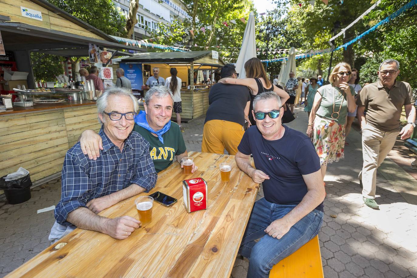 Fotos: Atracciones, mercado, palas y mucho más en las calles santanderinas