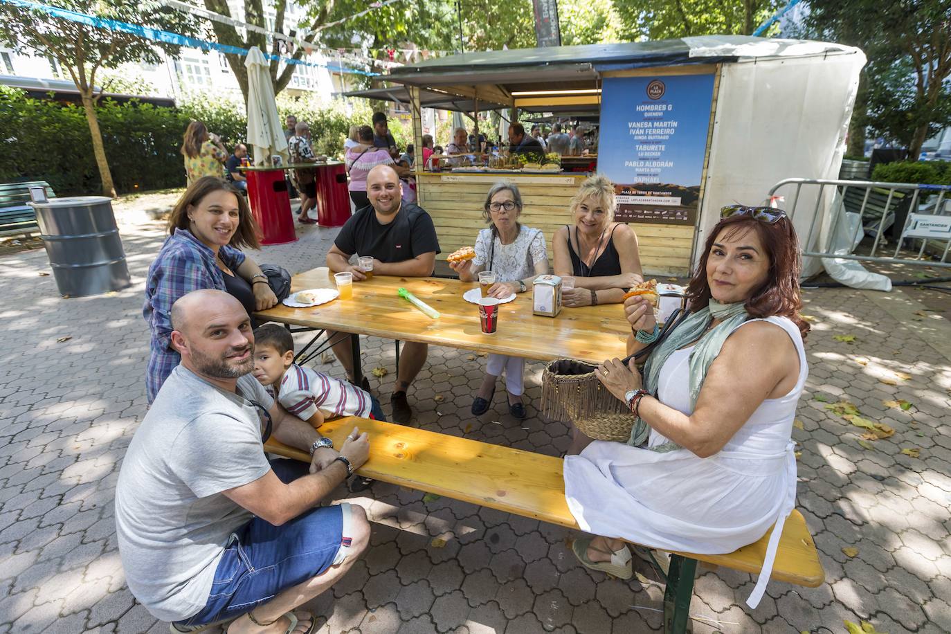 Fotos: Atracciones, mercado, palas y mucho más en las calles santanderinas