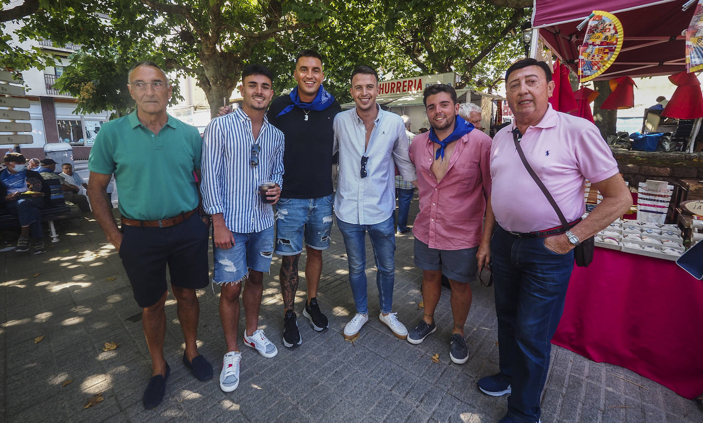 Jesús Nieto, Pablo Díaz, Pablo San Emeterio, Antón Setién, Gonzalo del Rivero y Miguel Pérez. 