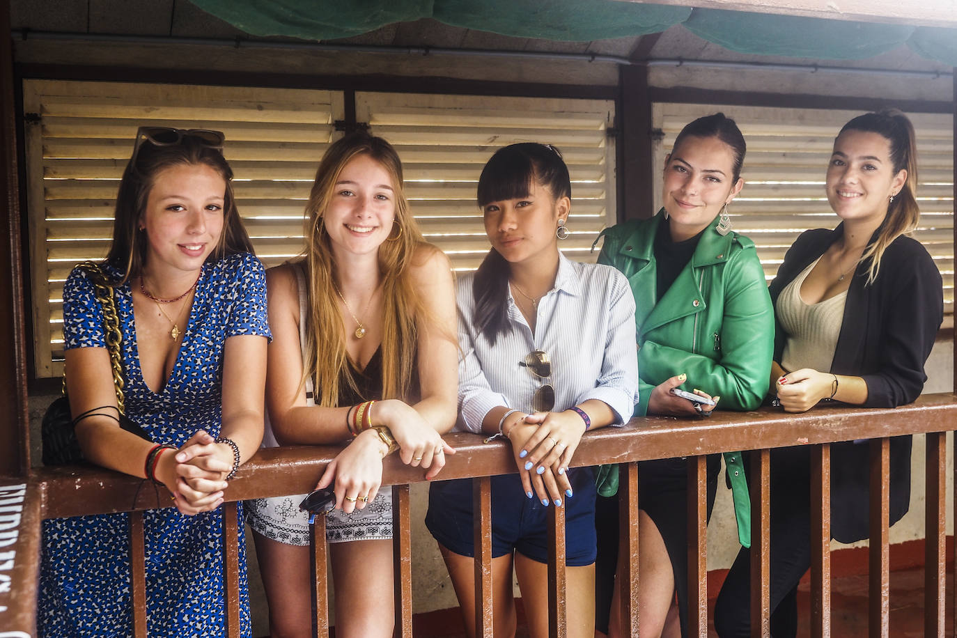 Paula Plaza, Carlota Torrijos, Sara Sánchez, María Falagán y Paloma Cadavid.